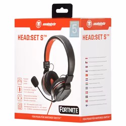 Snakebyte Head:Set S Headset Wired Head-band Gaming Black, Red - Additional view 4
