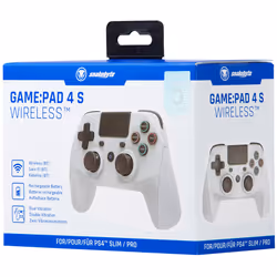 Snakebyte 4 S Wireless Grey Bluetooth Gamepad Analogue / Digital PC, PlayStation 4 - Additional view 4