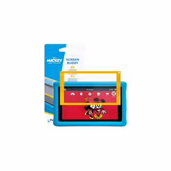 Disney Mickey and Friends Screen Buddy for 7" kids tablet - 9H safety glass with Disney Mickey and Friends-Design