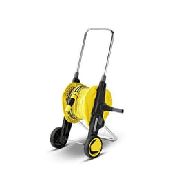 Kärcher 2.645-166.0 garden hose reel Cart reel Black, Yellow