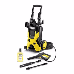 Kärcher K 5, Upright, Electric, 8 m, Black, Yellow, 500 l/h, 145 bar