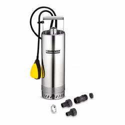 Kärcher BP 2, 800 W, 3.2 bar, 5700 l/h, Black, Metallic, Yellow