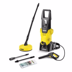 Kärcher K 3 HOME T50 long, Upright, Electric, 6 m, Black, Yellow, 380 l/h, 120 bar