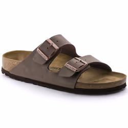 Birkenstock Arizona, Sandals, Unisex, Adult, Mocha, Monochromatic, Buckle closure