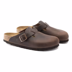 Birkenstock Boston Clogs Unisex Brown