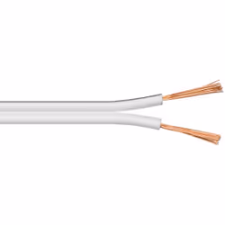 Goobay Speaker Cable white CU, 25m, Oxygen-Free Copper (OFC), 25 m, White