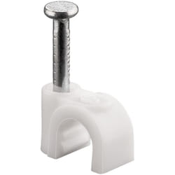 Goobay Cable Clip 5 mm, white