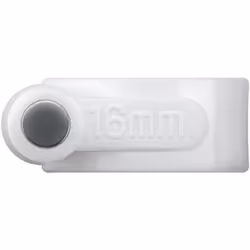 Goobay Cable Clip 16 mm, white