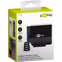 Goobay 44565 mobile device charger Mobile phone, Smartphone, Tablet Black AC Indoor - Additional view 6
