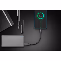Goobay Sync & Charge Super Speed USB-C to USB A 3.0 Charging Cable, 0.15m