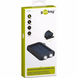 Goobay 49216 power bank Lithium Polymer (LiPo) 8000 mAh Black, Blue - Additional view 4