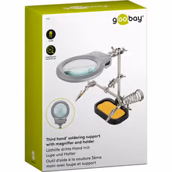 Goobay 51226 soldering iron/station accessory 1 pc(s) Holder with magnifier - Additional view 4