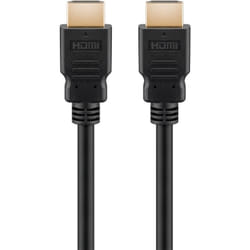 Goobay 58264 HDMI cable 2 m HDMI Type A (Standard) Black