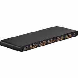 Goobay 58483, HDMI, 4x HDMI, 3840 x 2160 pixels, 57.3 mm, 149 mm, 10.5 mm