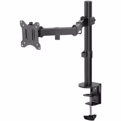 Goobay 58528, 8 kg, 43.2 cm (17"), 81.3 cm (32"), 100 x 100 mm, Height adjustment, Black