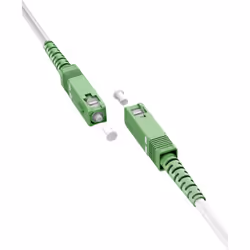 Goobay 59605 InfiniBand/fibre optic cable 25 m SC FTTH White