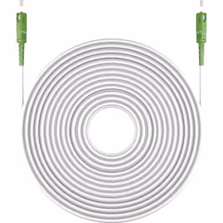 Goobay 59605 InfiniBand/fibre optic cable 25 m SC FTTH White