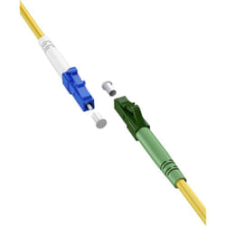 Goobay 59627 InfiniBand/fibre optic cable 0.5 m LC FTTH Yellow