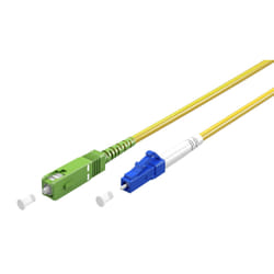 Goobay 59648 InfiniBand/fibre optic cable 1 m SC LC FTTH Yellow