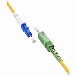 Goobay 59648 InfiniBand/fibre optic cable 1 m SC LC FTTH Yellow