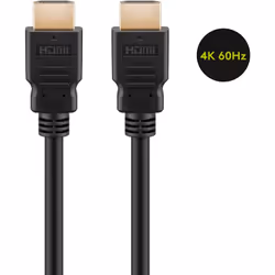 Goobay 61160 HDMI cable 3 m HDMI Type A (Standard) Black