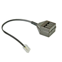 ROLINE RJ-45 - 3xTAE-F 0.14 m Black