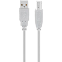 Goobay USB 2.0 Hi-Speed Cable, grey, 5 m