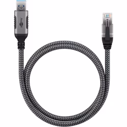 Goobay 70299 cable gender changer USB A RJ-45 Black, Silver - Additional view 4