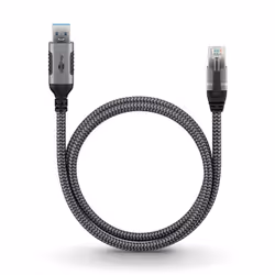 Goobay 70497 cable gender changer USB A RJ-45 Black, Silver - Additional view 5