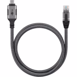 Goobay 70698 cable gender changer USB C RJ-45 Black, Silver - Additional view 4