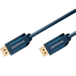 ClickTronic 20m Displayport m/m Blue