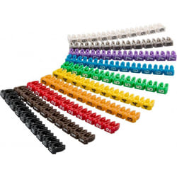 Goobay 72513 cable marker Multicolour PVC 100 pc(s)