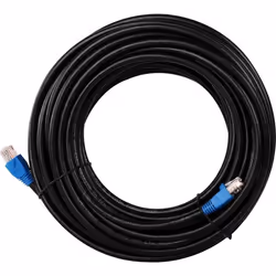 Goobay CAT 6 U/UTP 15m networking cable Black Cat6 U/UTP (UTP)