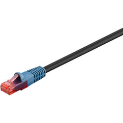 Goobay 94392 networking cable Black 20 m Cat6 U/UTP (UTP)