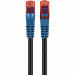 Goobay 94393 networking cable Black 30 m Cat6 U/UTP (UTP)