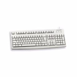 CHERRY G83-6104, Full-size (100%), Wired, USB, QWERTY, Grey