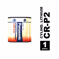 CR-P2 6 V Lithium Battery - Silver