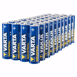 Varta Industrial Battery AA Mignon Alkaline Batteries LR6 - pack of 40, Made in Germany