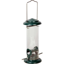 Dobar 11516 bird feeder Green, Transparent Metal, Plastic Hanging