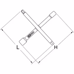KS Tools 116.6 torx key