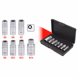 KS Tools 152.1101, Chromium-vanadium steel, 7 pc(s), 1.5 kg