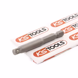 Socket; KS TOOLS; 1/4 DIN 3120, ISO 1174, DIN 3126, ISO 1173 Tool Steel Rectangle