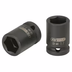 KS Tools 515.1018, Impact socket, Black, 1 head(s), 1/2", Metric, 18 mm