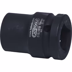 KS Tools 515.1319 Impact socket Black