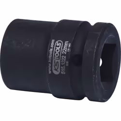 KS Tools 515.1322 Impact socket Black