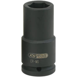KS Tools 515.1417 Hexagon impact socket, deep, 3/4", 17mm