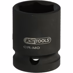 KS Tools 515.1765, Impact socket, Black, 1 head(s), 1", Metric, 65 mm