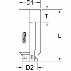 KS Tools 515.1855 impact socket Black - Additional view 4