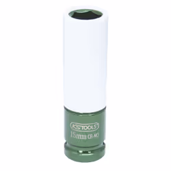 KS Tools 515.2019, Socket, 1/2", Metric, 1 head(s), 19 mm, Chromium-molybdenum steel