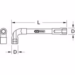 KS Tools 517.0418 box end wrench - Additional view 8